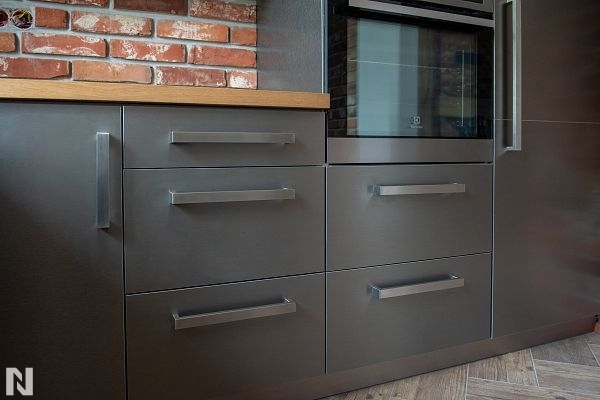 Stal szczotkowana - realizacja Roma