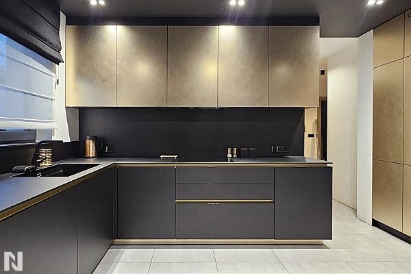 Spectrum Metal Crumbles Gold - Aspekt Meble