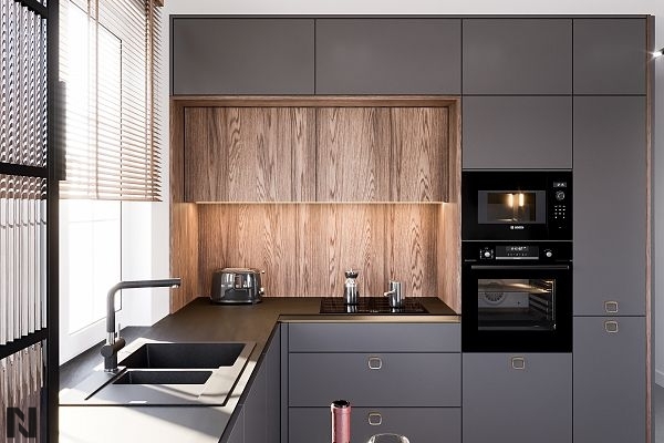 Dark Grey Matte AFP 85382- Mila Meble