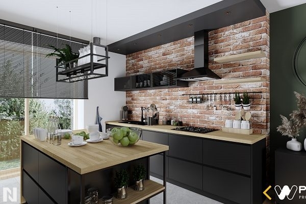 Czarny 8421 Mat, Wizualizacja WPM Projekt