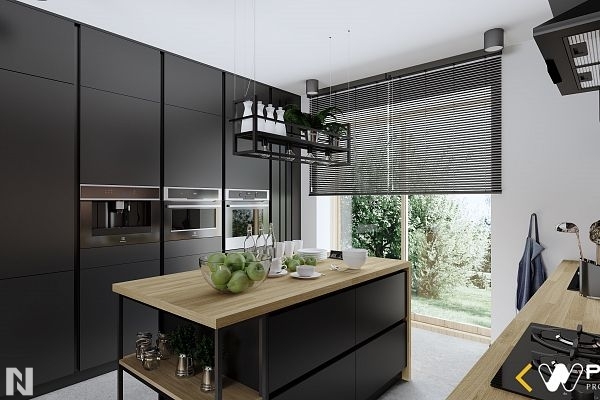 Czarny 8421 Mat, Wizualizacja WPM Projekt