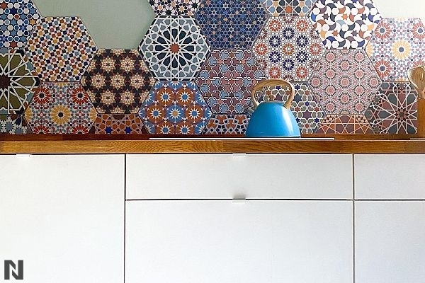 Biały Arktyczny AFP 11082M, Realizacja OWGA Meble