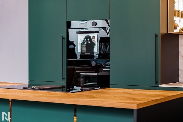 Acrylux Mat AFP - Butelkowy Zielony 6005M - fronty matowe - Realizacja Dal Meble